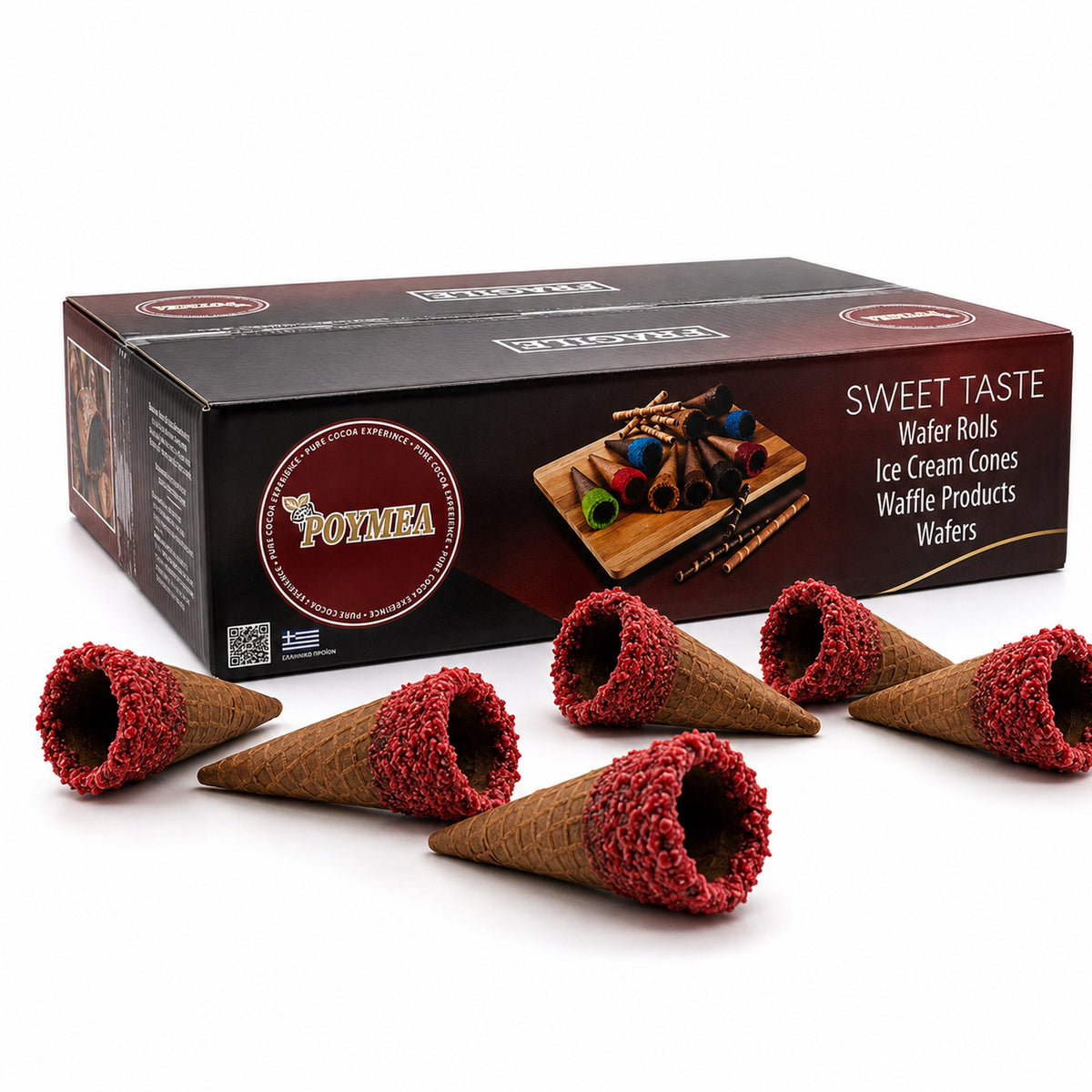 RUMEL CONE NAPOLI RED TRUFFLE No2 16PCS (2 BALLS)
