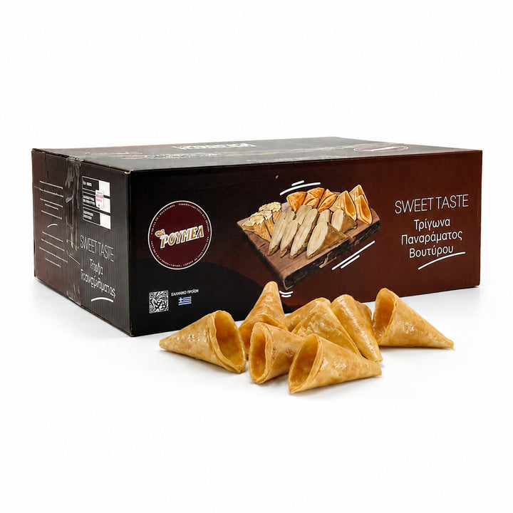 TRIANGULAR BUTTER COOKIE PANORAMA 130 PCS/BOX