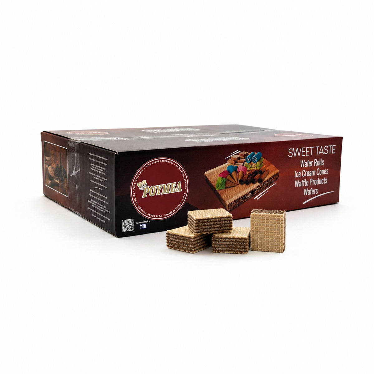 WAFERS RUMEL SQUARE BITTER 4KG