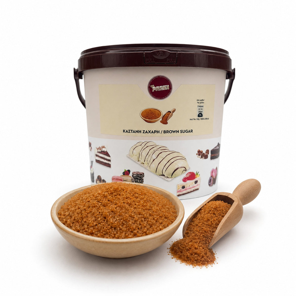 ΖΑΧΑΡΗ ΚΑΣΤΑΝΗ ΡΟΥΜΕΛ 5kg