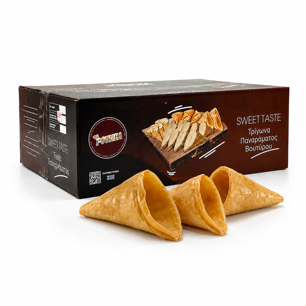 TRIANGLE BUTTER COOKIES PANORAMA 50 PCS/BOX