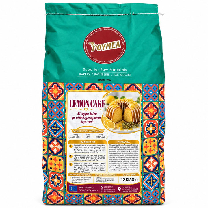 ΜΙΓΜΑ ΚΕΙΚ ΡΟΥΜΕΛ ROYAL LEMON 12kg