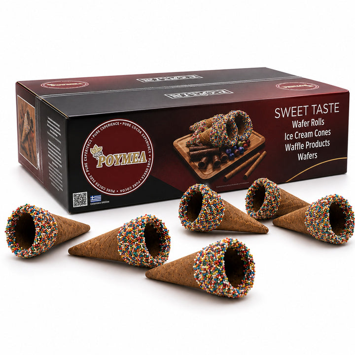 CONE RUMEL NAPLES MULTICOLORED No2 16PCS (2 BALLS)
